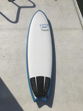 Load image into Gallery viewer, HECTIC BOARD CO SEAGULL 6'10" MID LENGTH EPS BLUE WITH FUTURE FINS