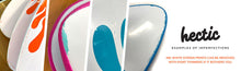 Load image into Gallery viewer, HECTIC BOARD CO 2022 TUBE CRUISER WHITE MINT 42