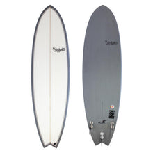 Load image into Gallery viewer, HECTIC BOARD CO SEAGULL MID LENGTH 6’10”(45.97 L) PU / FCS GREY