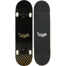 Load image into Gallery viewer, HECTIC BOARD CO SK8 COMPLETE BLACK 8"

