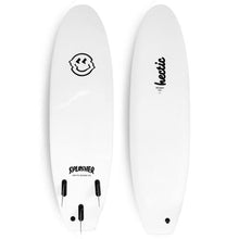 Load image into Gallery viewer, HECTIC BOARD CO 2023 SPLASHER PRO SOFTBOARD WHITE 6'0
