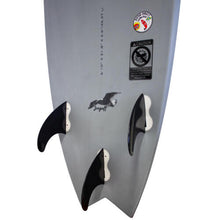Load image into Gallery viewer, HECTIC BOARD CO SEAGULL MID LENGTH 6’10”(45.97 L) PU / FCS GREY
